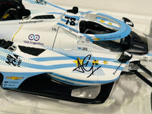 Load image into Gallery viewer, Agustin Canapino autographed 2023 Juncos Hollinger Racing 1/18 IndyCar Greenlight Diecast