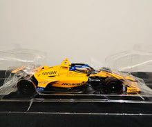 Load image into Gallery viewer, Alexander Rossi autographed 2023 #7 McLaren Chevy 1/18 IndyCar Greenlight Diecast