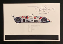Load image into Gallery viewer, Tom Sneva autographed 1983 Indy 500 Winner 18x12 Limited Edition Print
