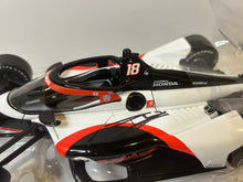 Load image into Gallery viewer, DAVID MALUKAS SIGNED 2023 #18 HMD INDYCAR HONDA 1/18 GREENLIGHT DIECAST