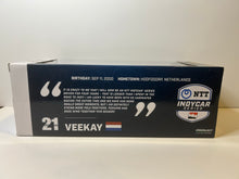 Load image into Gallery viewer, RINUS VEEKAY SIGNED 2023 #21 BITNILE INDYCAR CHEVY 1/18 GREENLIGHT DIECAST