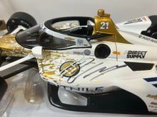 Load image into Gallery viewer, RINUS VEEKAY SIGNED 2023 #21 BITNILE INDYCAR CHEVY 1/18 GREENLIGHT DIECAST