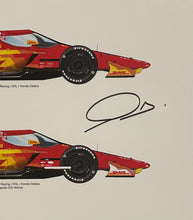 Load image into Gallery viewer, Alex Palou autographed 4-Time IndyCar Champion 18x12 Limited Edition Print