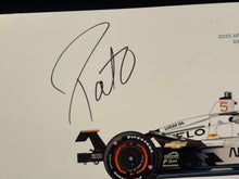 Load image into Gallery viewer, Pato O'Ward autographed 2025 Indy 500 Arrow McLaren 18x12 Limited Edition Print