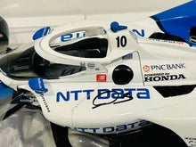Load image into Gallery viewer, Alex Palou autographed 2021 #10 NTT Data Chip Ganassi Racing Honda 1/18 IndyCar Greenlight Diecast