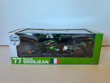 Load image into Gallery viewer, ROMAIN GROSJEAN SIGNED #77 JUNCOS RACING 2024 INDYCAR 1/18 GREENLIGHT DIECAST