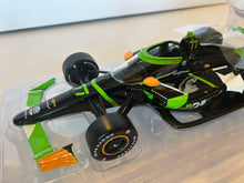 Load image into Gallery viewer, ROMAIN GROSJEAN SIGNED #77 JUNCOS RACING 2024 INDYCAR 1/18 GREENLIGHT DIECAST