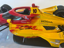 Load image into Gallery viewer, Alex Palou signed 2025 #10 DHL Indy 500 Winner IndyCar 1/18 IXO Diecast w/ Card