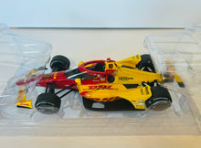Load image into Gallery viewer, Alex Palou signed 2025 #10 DHL Indy 500 Winner IndyCar 1/18 IXO Diecast w/ Card