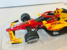 Load image into Gallery viewer, Alex Palou signed 2025 #10 DHL Indy 500 Winner IndyCar 1/18 IXO Diecast w/ Card