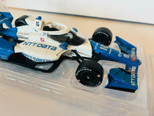 Load image into Gallery viewer, Alex Palou autographed 2021 #10 NTT DATA Honda IndyCar 1/18 Greenlight Diecast