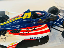 Load image into Gallery viewer, Santino Ferrucci signed 2026 #14 AJ Foyt Racing Indycar 1/18 Greenlight Diecast