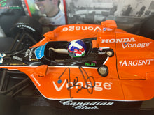 Load image into Gallery viewer, DARIO FRANCHITTI SIGNED #27 CANADIAN CLUB 2007 INDYCAR 1/18 GREENLIGHT DIECAST