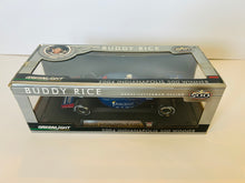Load image into Gallery viewer, BUDDY RICE SIGNED 2004 INDY 500 WINNER #15 ARGENT 1/18 GREENLIGHT DIECAST