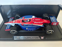 Load image into Gallery viewer, BUDDY RICE SIGNED 2004 INDY 500 WINNER #15 ARGENT 1/18 GREENLIGHT DIECAST