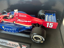 Load image into Gallery viewer, BUDDY RICE SIGNED 2004 INDY 500 WINNER #15 ARGENT 1/18 GREENLIGHT DIECAST