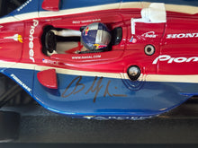 Load image into Gallery viewer, BUDDY RICE SIGNED 2004 INDY 500 WINNER #15 ARGENT 1/18 GREENLIGHT DIECAST