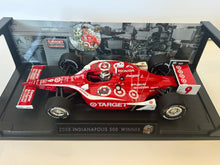 Load image into Gallery viewer, Scott Dixon &amp; Chip Ganassi signed 2008 Indy 500 Winner 1/18 Greenlight Diecast