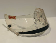 Load image into Gallery viewer, Jimmy Sills autographed USAC Midget Race Used Driving Gloves &amp; Helmet Visor